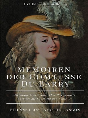 cover image of Memoiren der Comtesse Du Barry